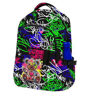 Zaino Gravity Smart 2 Scomparti Teddy BeSmart 44x30x22 cm | Zaino scuola capiente per cartolerie
