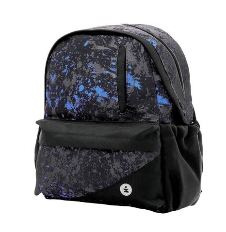 Zaino Pro 2 Scomparti Marble Blu BeSmart 43x32x19 cm | Zaino scuola tecnico per cartolerie