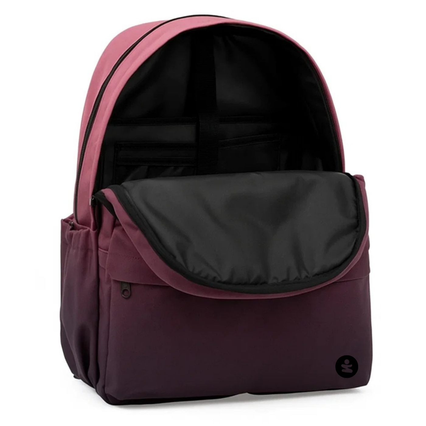 Zaino Vanish Rosa-Vinaccio BeSmart 31x42x19 cm | Zaino scuola moderno per cartolerie