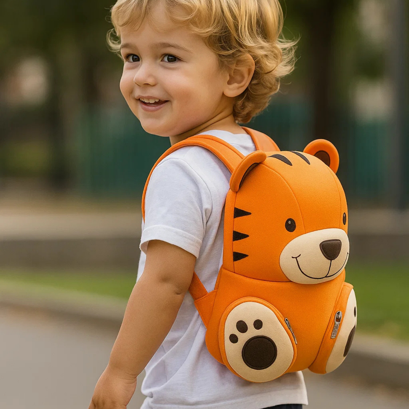 Zaino Asilo Pets BeSmart Kids Neoprene 31x23 cm | Zainetto bambini assortito per cartolerie