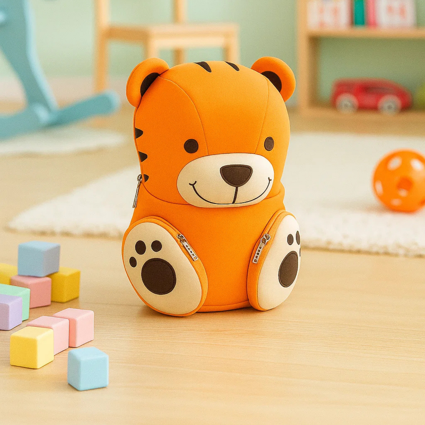 Zaino Asilo Pets BeSmart Kids Neoprene 31x23 cm | Zainetto bambini assortito per cartolerie