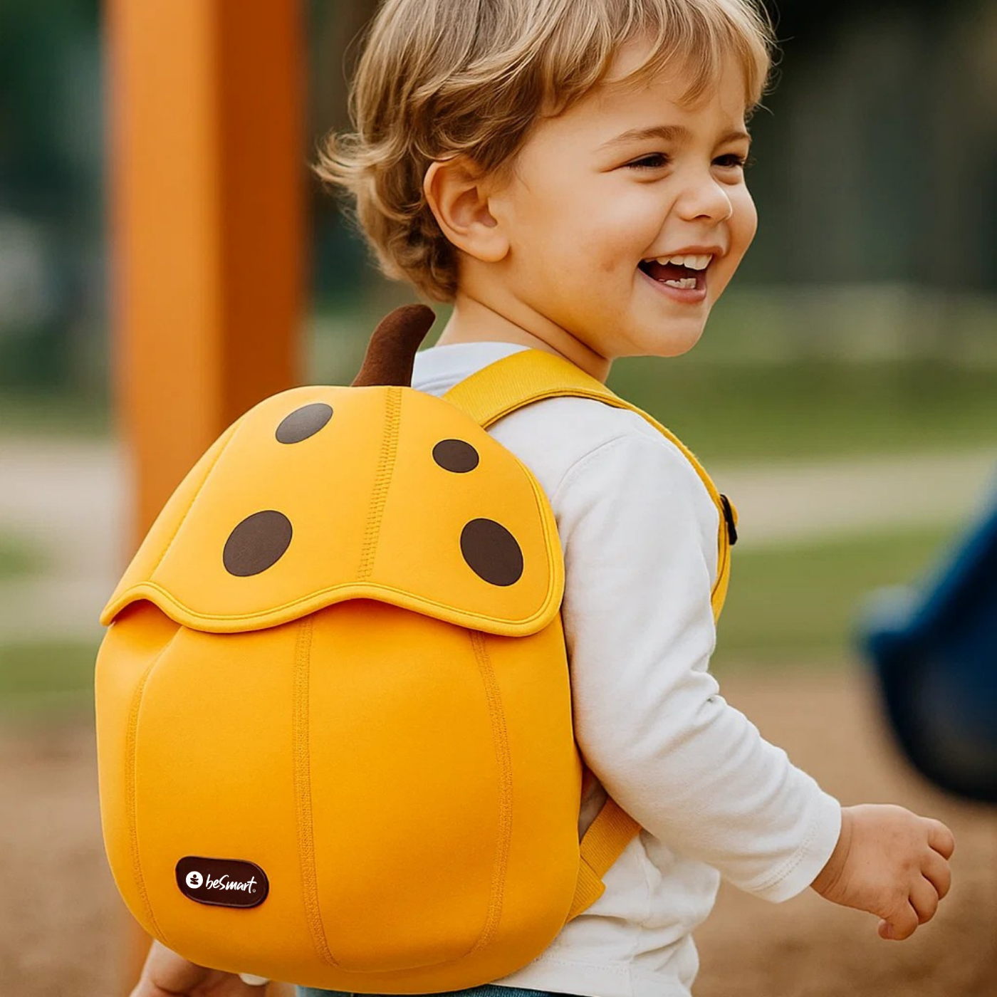 Zaino Asilo Fruit BeSmart Kids Neoprene 22x28x12 cm | Zainetto bambini assortito per cartolerie