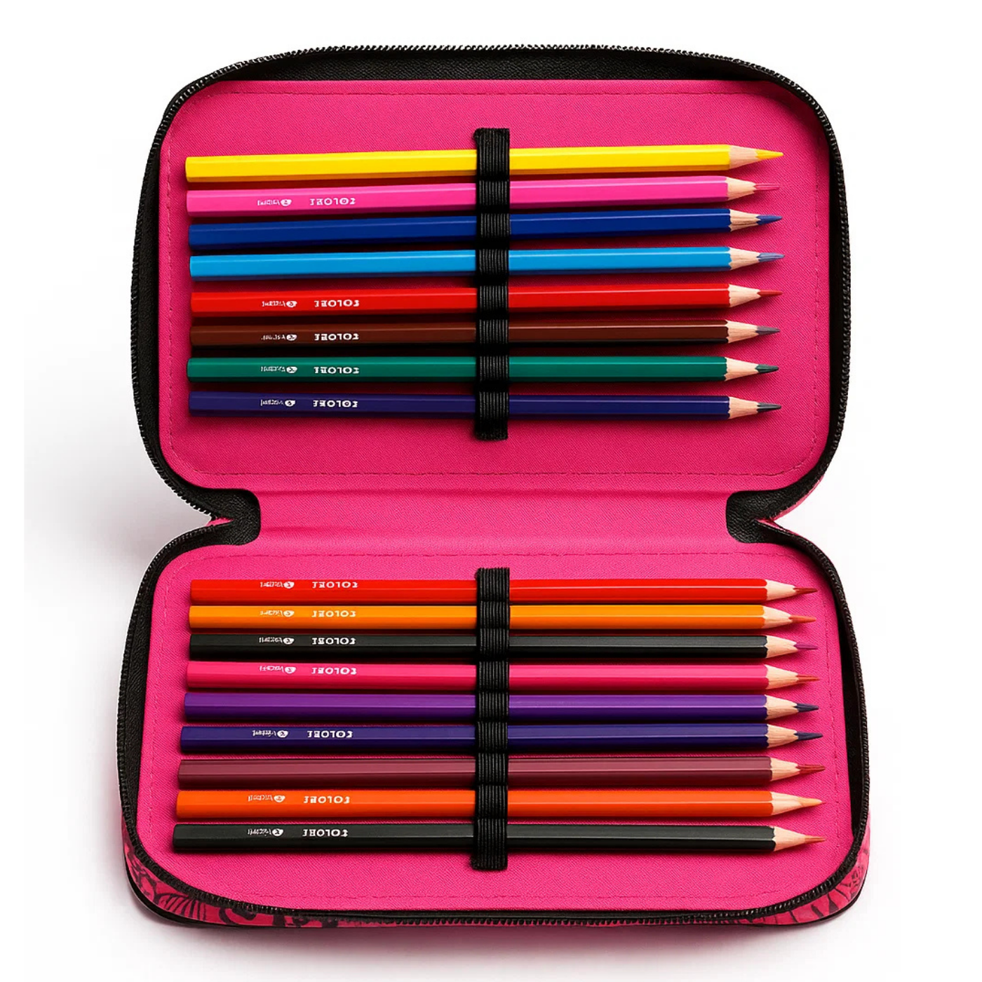 Astuccio triplo 18+18 Giotto Urban 10 colori
