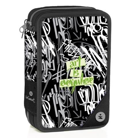 Astuccio triplo 18+18 premium tag nero Be Smart