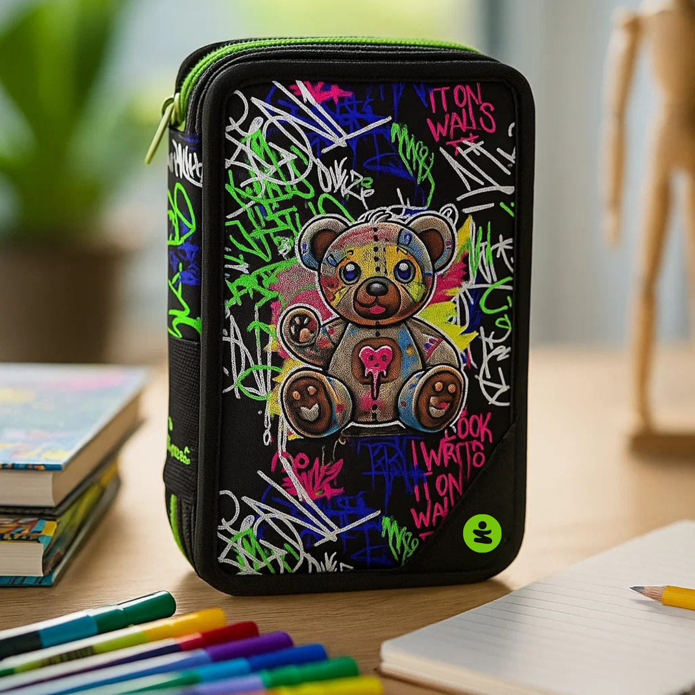Astuccio triplo 18+18 premium teddy Be Smart