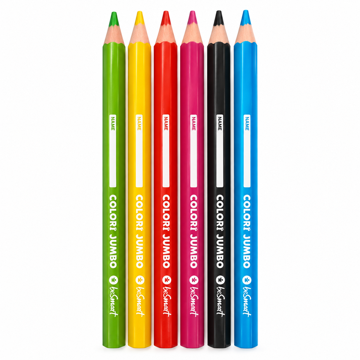 Box 6 pastelli jumbo Colorì Be Smart