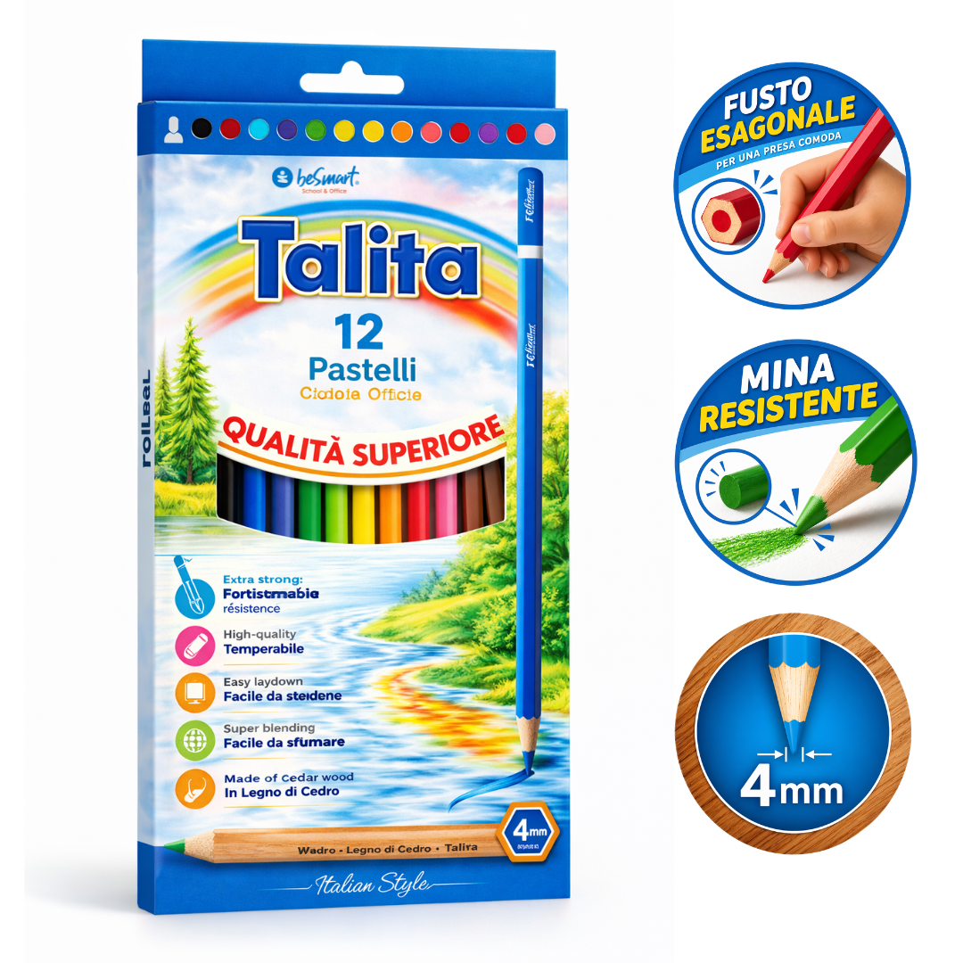 Box 12 pastelli 4.0 talita Be Smart