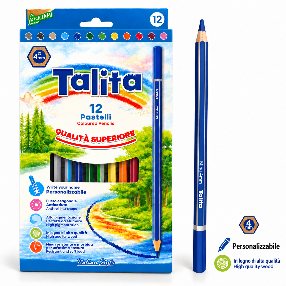 Box 12 pastelli 4.0 talita Be Smart