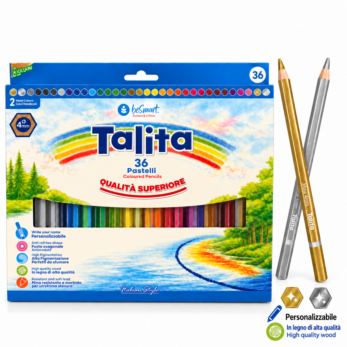 Box 36 pastelli 4.0 talita Be Smart