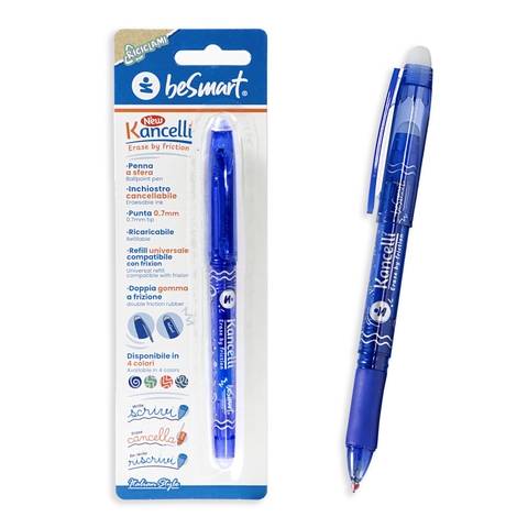 New kancelli' blu in blister Be Smart