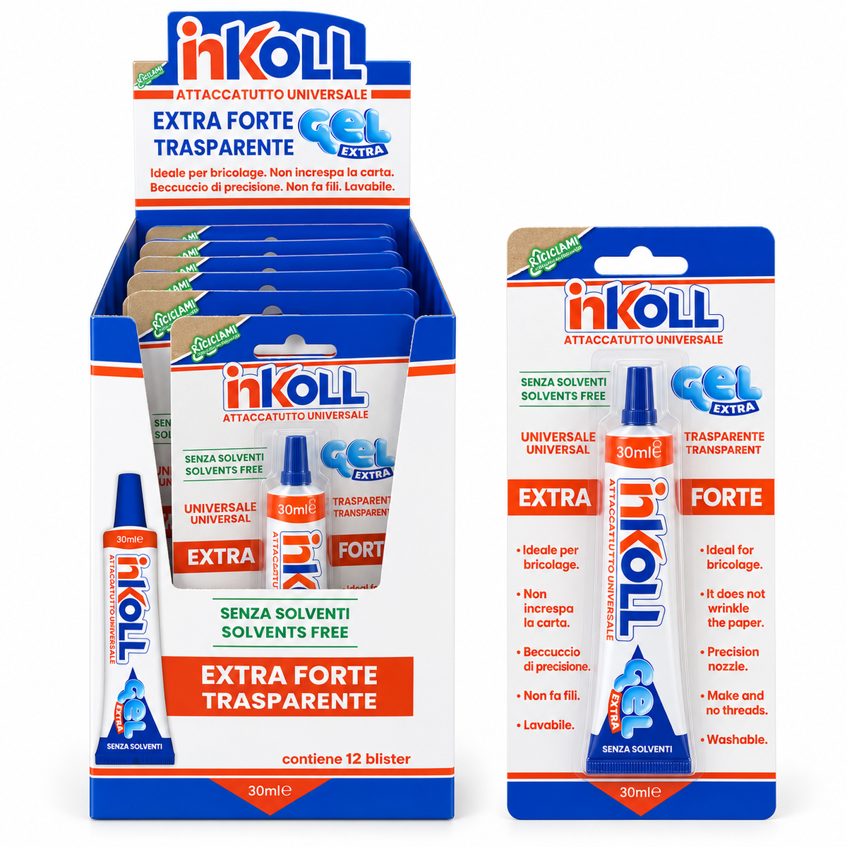 Gel attaccatutto 30 ml in blister Inkoll