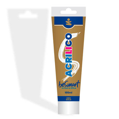 Tempera acrilica oro 100 ml Be Smart