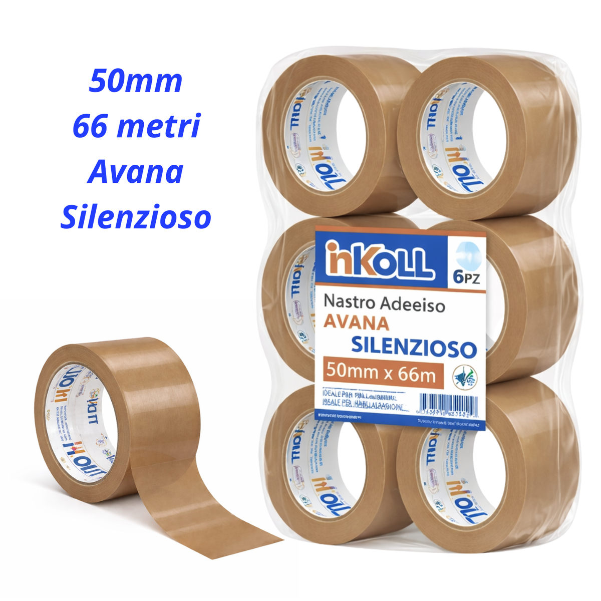 50x66 nastro adesivo avana imballo 48 mic Inkoll
