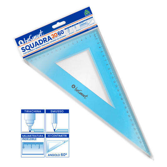 Squadra 30 cm 60° Be Smart