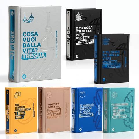 Diario agenda 16 mesi evolution + stickers Be Smart