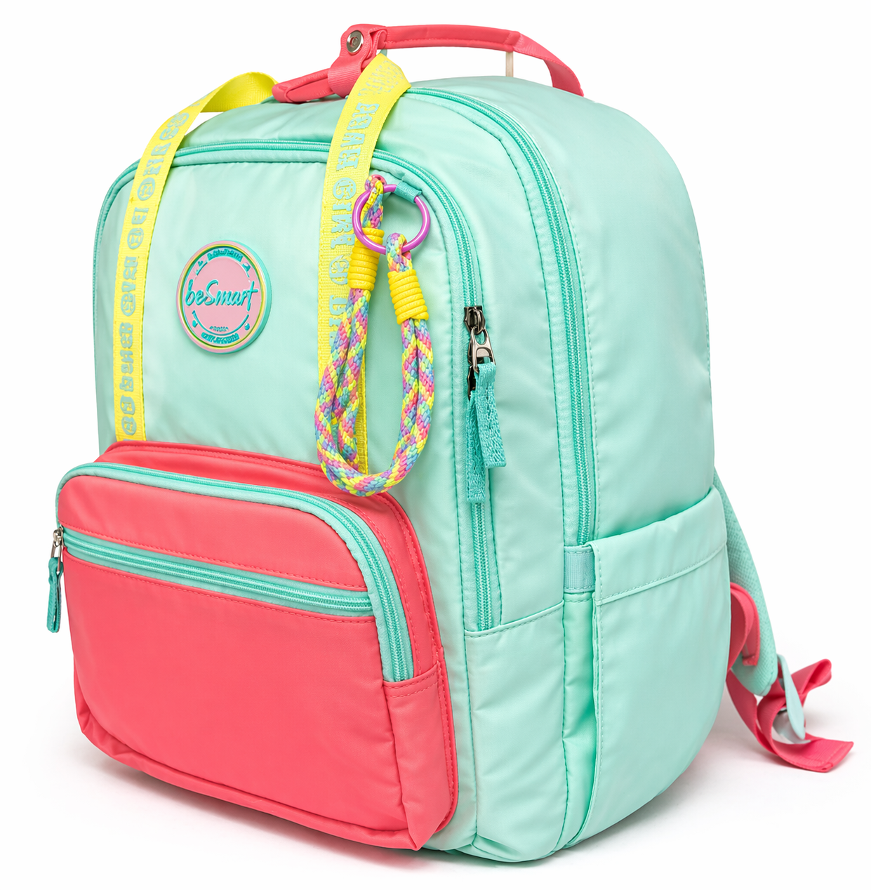 Zaino Sweety Acquamarina BeSmart 41x28x20 cm | Zaino scuola elementare per cartolerie