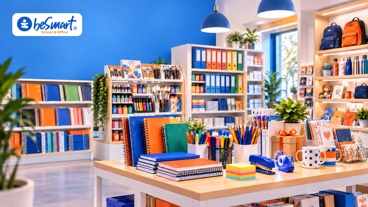Come allestire una cartoleria BeSmart
