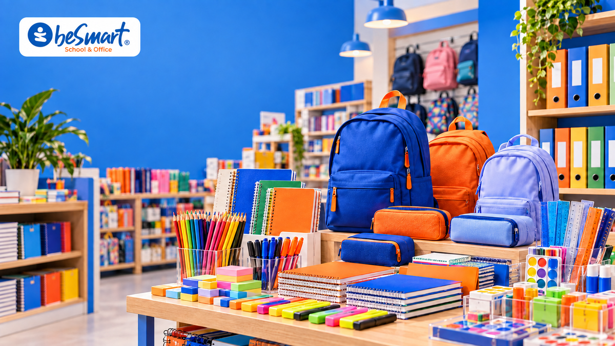 Back to school per cartolerie BeSmart