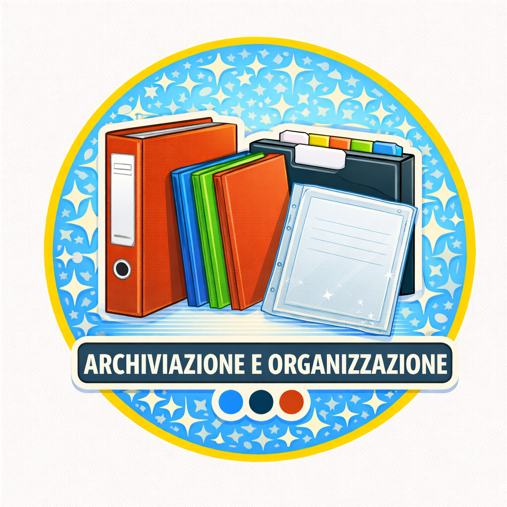 Archiviazione e organizzazione