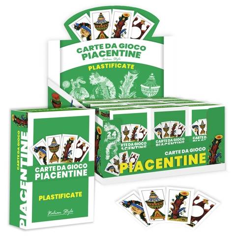 Piacenza playing cards in a Be Smart display