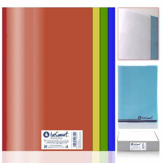 Cf 20 pezzi coprimaxi colorato con alette salva angoli Be Smart