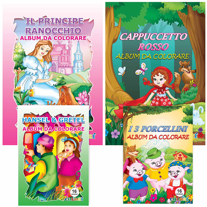 ALBUM DA COLORARE 16PG SERIE FIABESCA NEW
