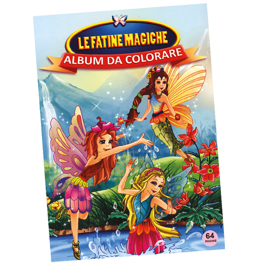 ALBUM DA COLORARE 64 PAGINE 2 MODELLI ASSORTITI