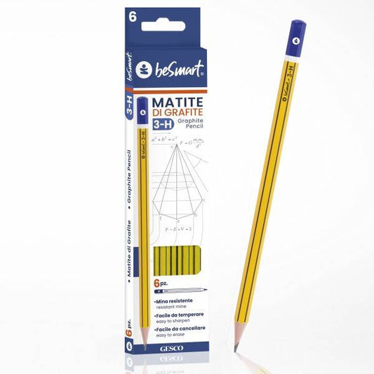 Box 6 matite 3-H smart office Be Smart
