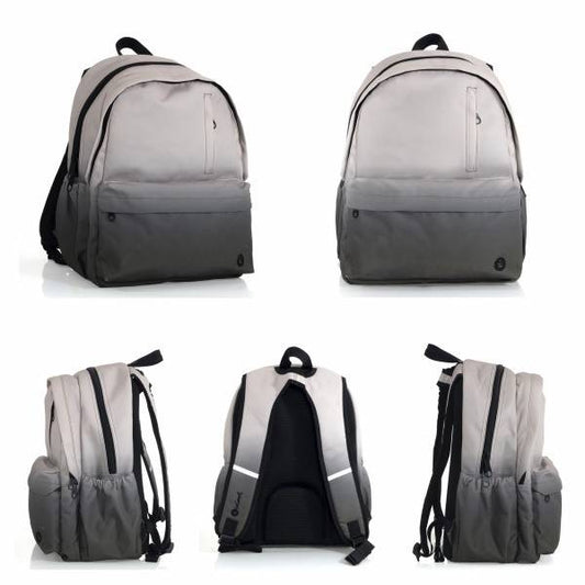 Zaino vanish crema-marrone (31x42x19 cm) Be Smart