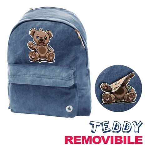Zaino americano denim jeans (40x30x16 cm) Be Smart