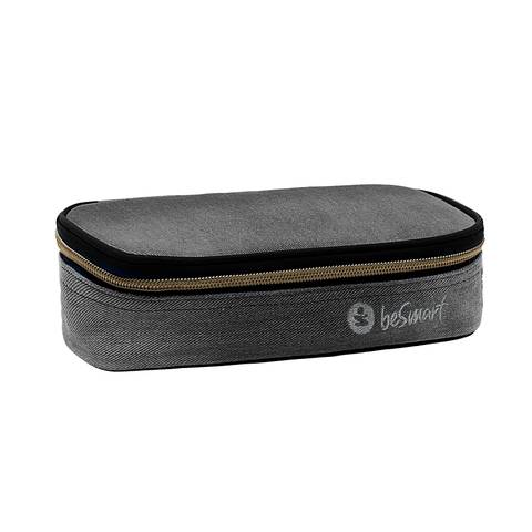 Astuccio ovale black jeans (22x10x5,5)cm Be Smart
