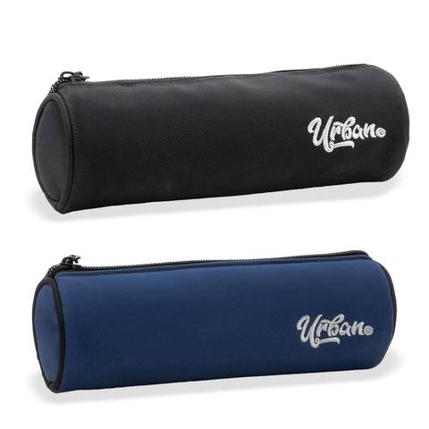 Tombolino round urban 2 colori nero - blue (22x8 cm) Be Smart