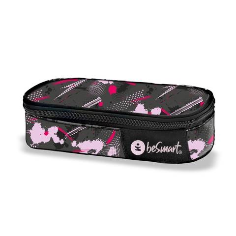 Astuccio ovale abstract rosa (21x10x5.5 cm) Be Smart