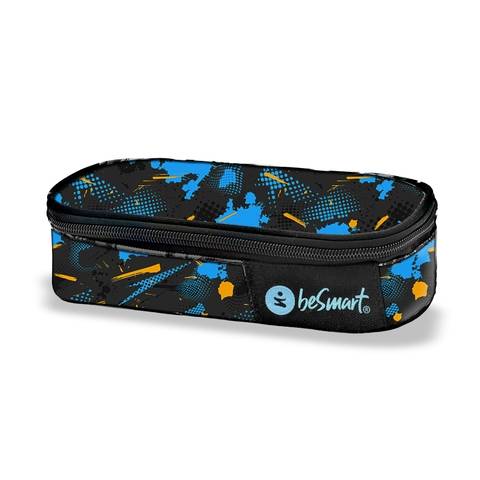 Astuccio ovale abstract blu (21x10x5.5 cm) Be Smart