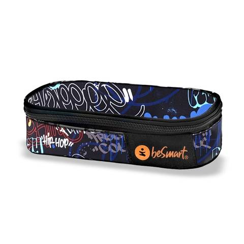 Astuccio ovale graffiti (21x10x5.5 cm) Be Smart