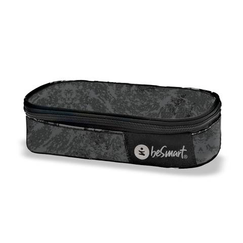 Astuccio ovale marble nero (21x10x5.5 cm) Be Smart