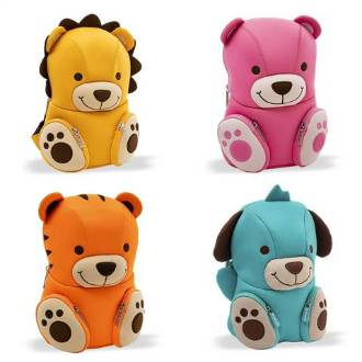 ZAINO ASILO PETS NEOPRENE 4 SOGGETTI ASSORTITI (31x23)Cm BE SMART KIDS - BeSmart School & Office