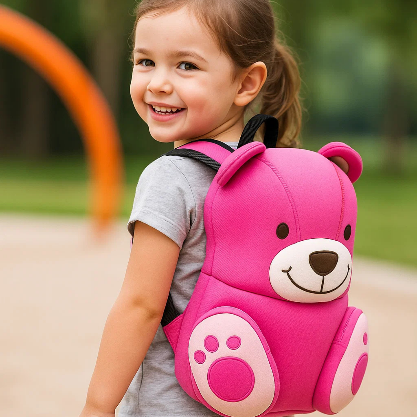Zaino Asilo Pets BeSmart Kids Neoprene 31x23 cm | Zainetto bambini assortito per cartolerie