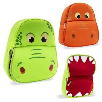 ZAINO ASILO DINO NEOPRENE 2 COLORI ASSORTITI (26x28x12) BE SMART KIDS - BeSmart School & Office
