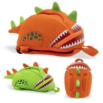 ZAINO ASILO DINO BODY NEOPRENE 2 COLORI ASSORTITI (23x29x14) BE SMART KIDS - BeSmart School & Office