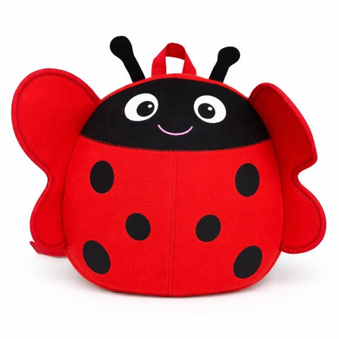 Zaino Asilo Coccinella BeSmart Kids in Neoprene 28x24x13 cm | Zainetto bambini per cartolerie