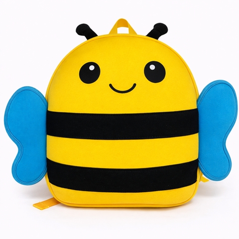 BeSmart Kids Bee Kindergarten Backpack in Neoprene 28x24x13 cm | Children's backpack for stationery