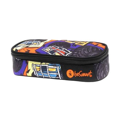 Astuccio ovale premium monster car (21x10x5.5 cm) Be Smart