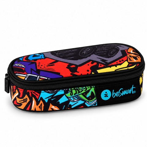 Astuccio ovale premium monster car (21x10x5.5 cm) Be Smart
