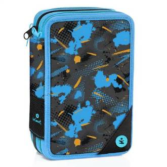 ASTUCCIO TRIPLO 18+18 ABSTRACT BLU BE SMART - BeSmart School & Office
