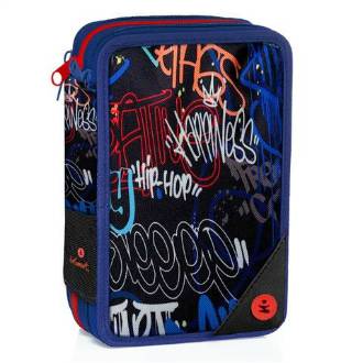 ASTUCCIO TRIPLO 18+18 GRAFFITI BE SMART - BeSmart School & Office