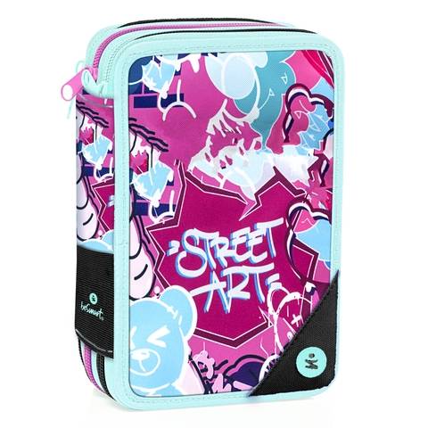 Astuccio triplo 18+18 premium street art Be Smart