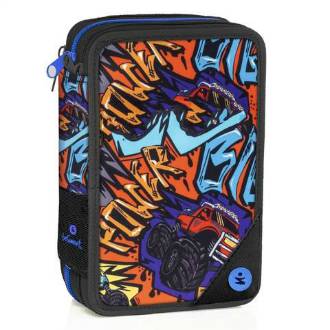 ASTUCCIO TRIPLO 18+18 PREMIUM MONSTER CAR BE SMART - BeSmart School & Office