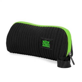 BUSTINA BAULETTO FUSION NERO - VERDE 21*7*10 BE SMART - BeSmart School & Office