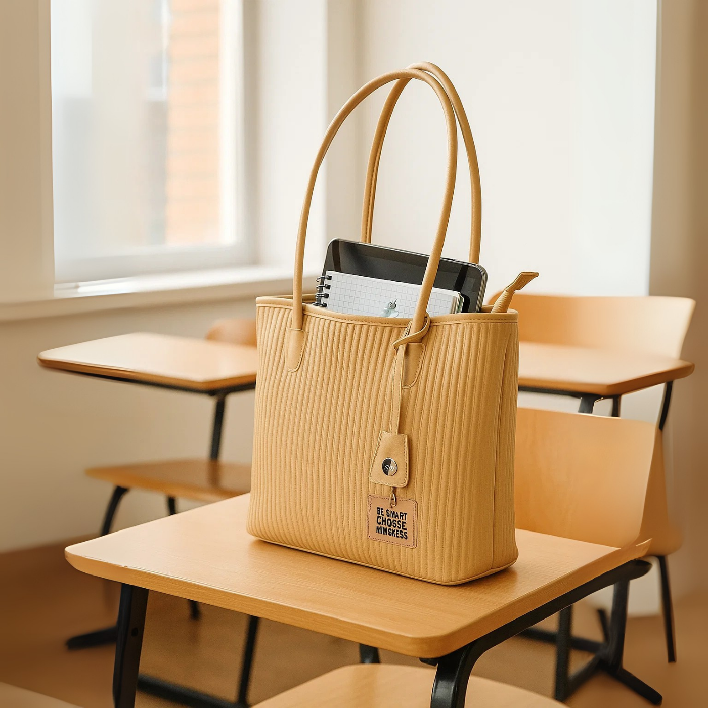 Borsa university fusion khaki 36x15x29 Be Smart